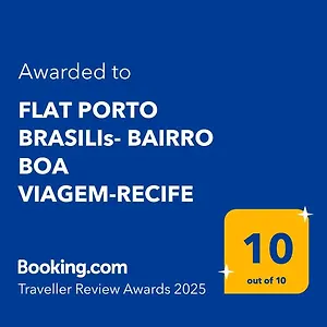  Apartamento Flat Porto Brasilis- Bairro Boa Viagem-recife